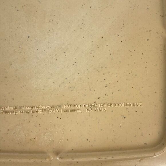 LittonWare Microwave Cookware 1.5 Qt Casserole Square Dish 39272 Lid 39271 Vtg - Picture 4 of 5